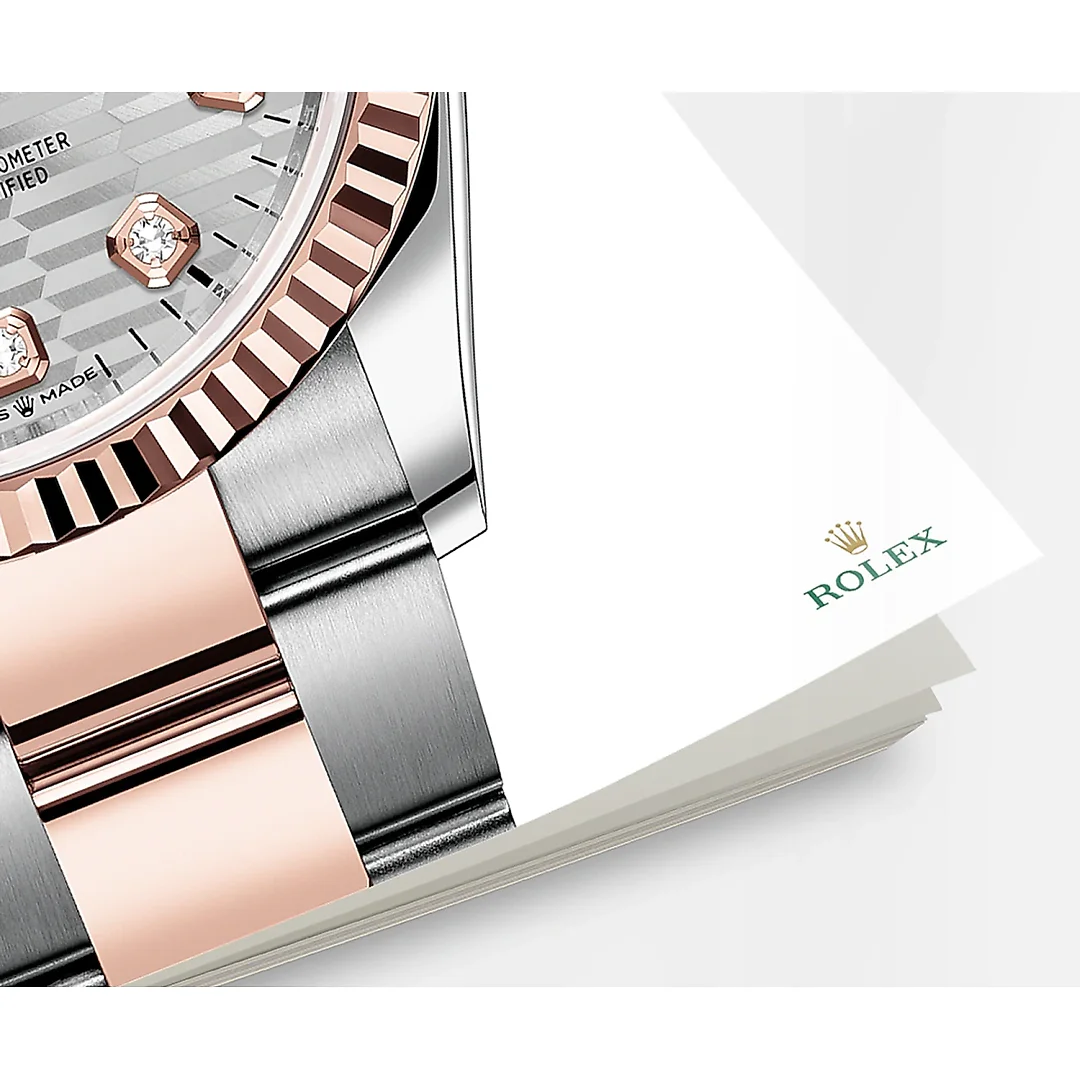 Rolex Datejust 36mm, Oystersteel and 18k Everose Gold, Ref# 126231-0040