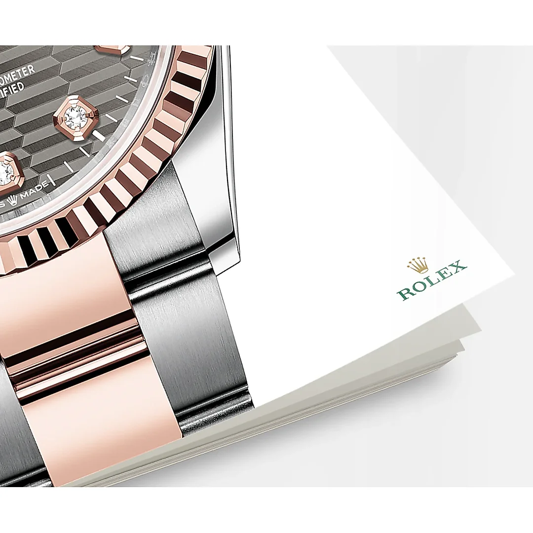 Rolex Datejust 36mm, Oystersteel and 18k Everose Gold, Ref# 126231-0042