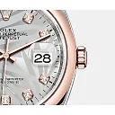 Rolex Datejust 36mm, Oystersteel and 18k Everose Gold, Ref# 126201-0037