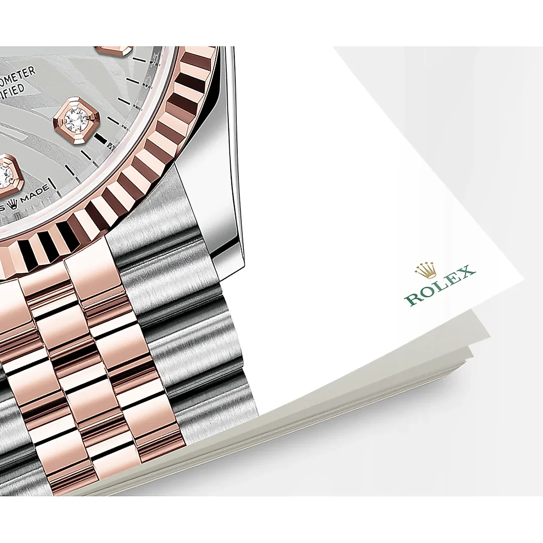 Rolex Datejust 36mm, Oystersteel and 18k Everose Gold, Ref# 126231-0037