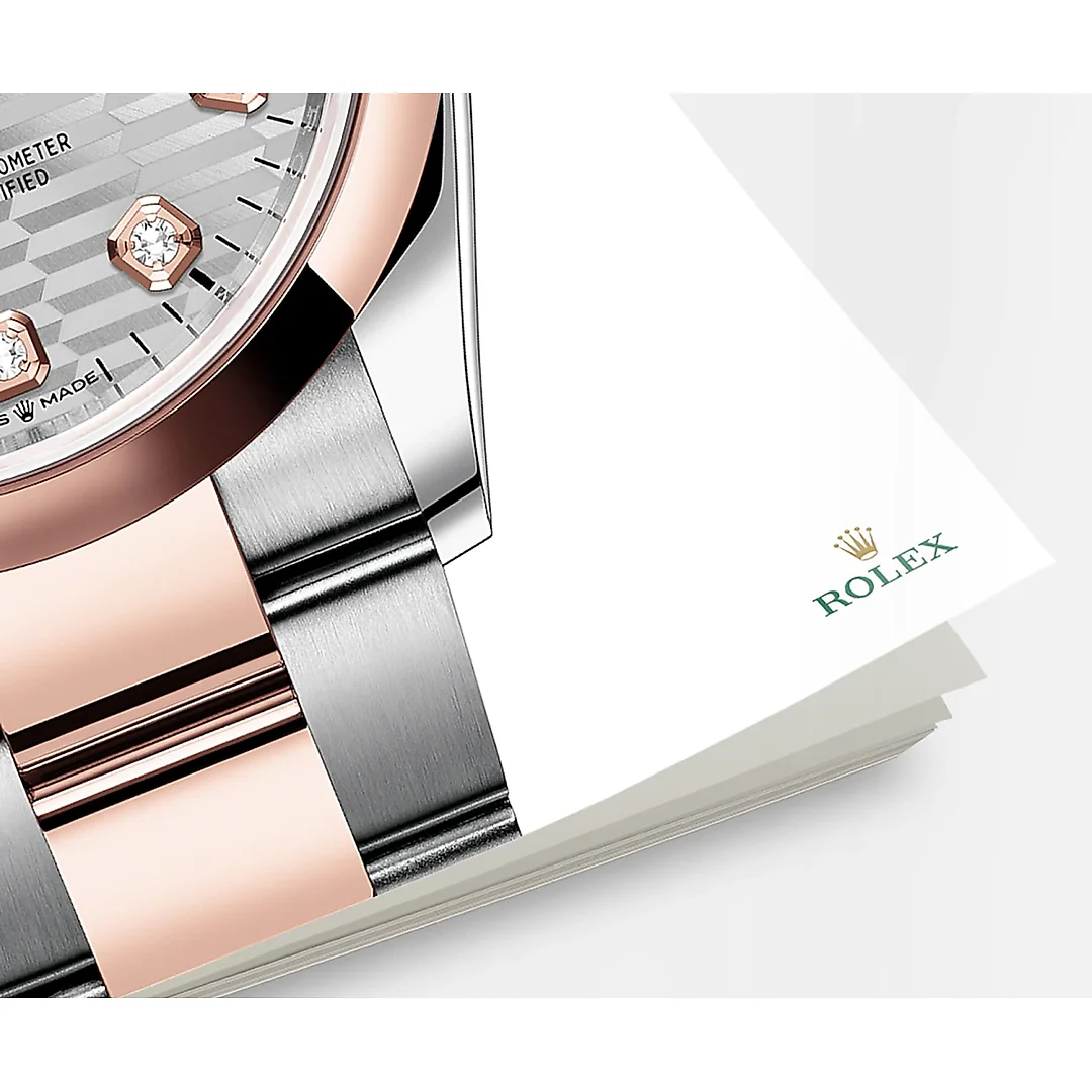 Rolex Datejust 36mm, Oystersteel and 18k Everose Gold, Ref# 126201-0040