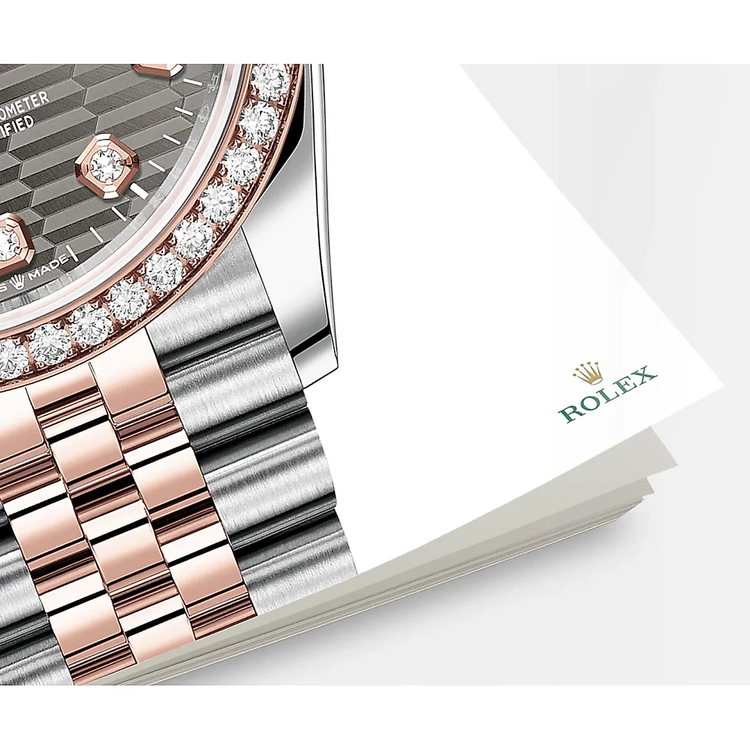 Rolex Datejust 36mm, Oystersteel and 18k Everose Gold, Ref# 126281rbr-0029