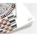 Rolex Datejust 36mm, Oystersteel and 18k Everose Gold, Ref# 126231-0039