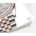 Rolex Datejust 36mm, Oystersteel and 18k Everose Gold, Ref# 126281rbr-0025