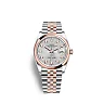 Rolex Datejust 36mm, Oystersteel and 18k Everose Gold, Ref# 126201-0039