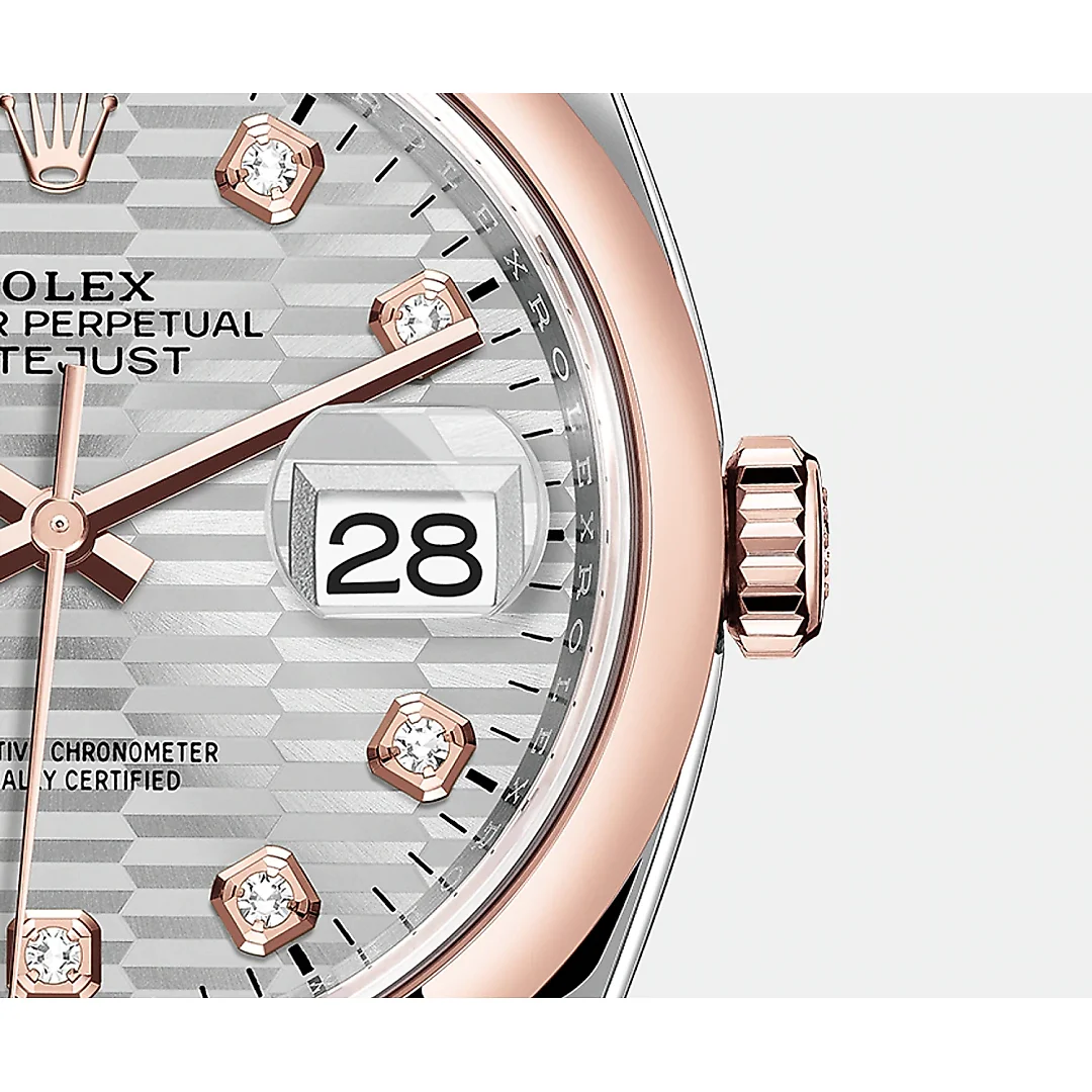 Rolex Datejust 36mm, Oystersteel and 18k Everose Gold, Ref# 126201-0040