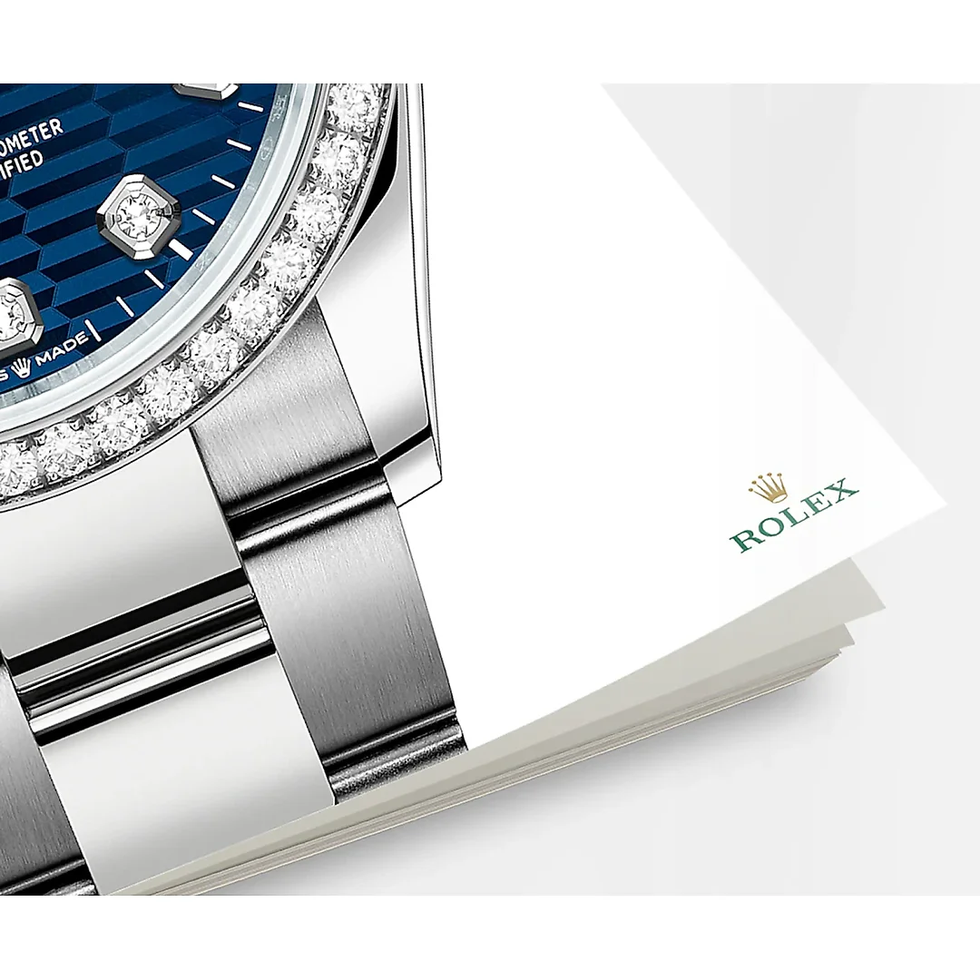 Rolex Datejust 36mm, Oystersteel and 18k White Gold, Ref# 126284rbr-0050