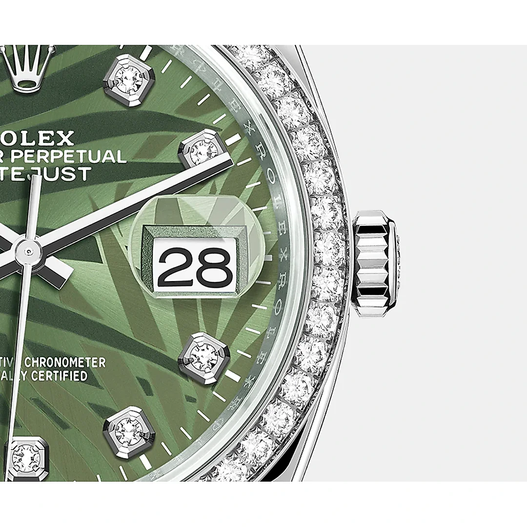 Rolex Datejust 36mm, Oystersteel and 18k White Gold, Ref# 126284rbr-0047