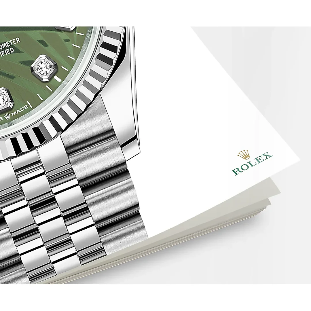 Rolex Datejust 36mm, Oystersteel and 18k White Gold, Ref# 126234-0055