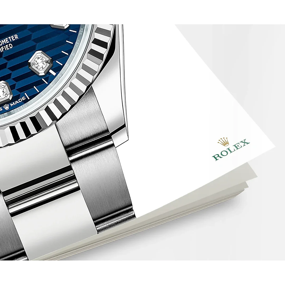 Rolex Datejust 36mm, Oystersteel and 18k White Gold, Ref# 126234-0058