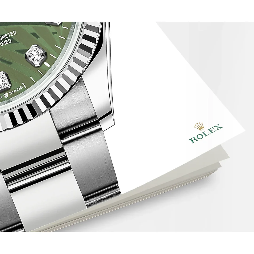 Rolex Datejust 36mm, Oystersteel and 18k White Gold, Ref# 126234-0056