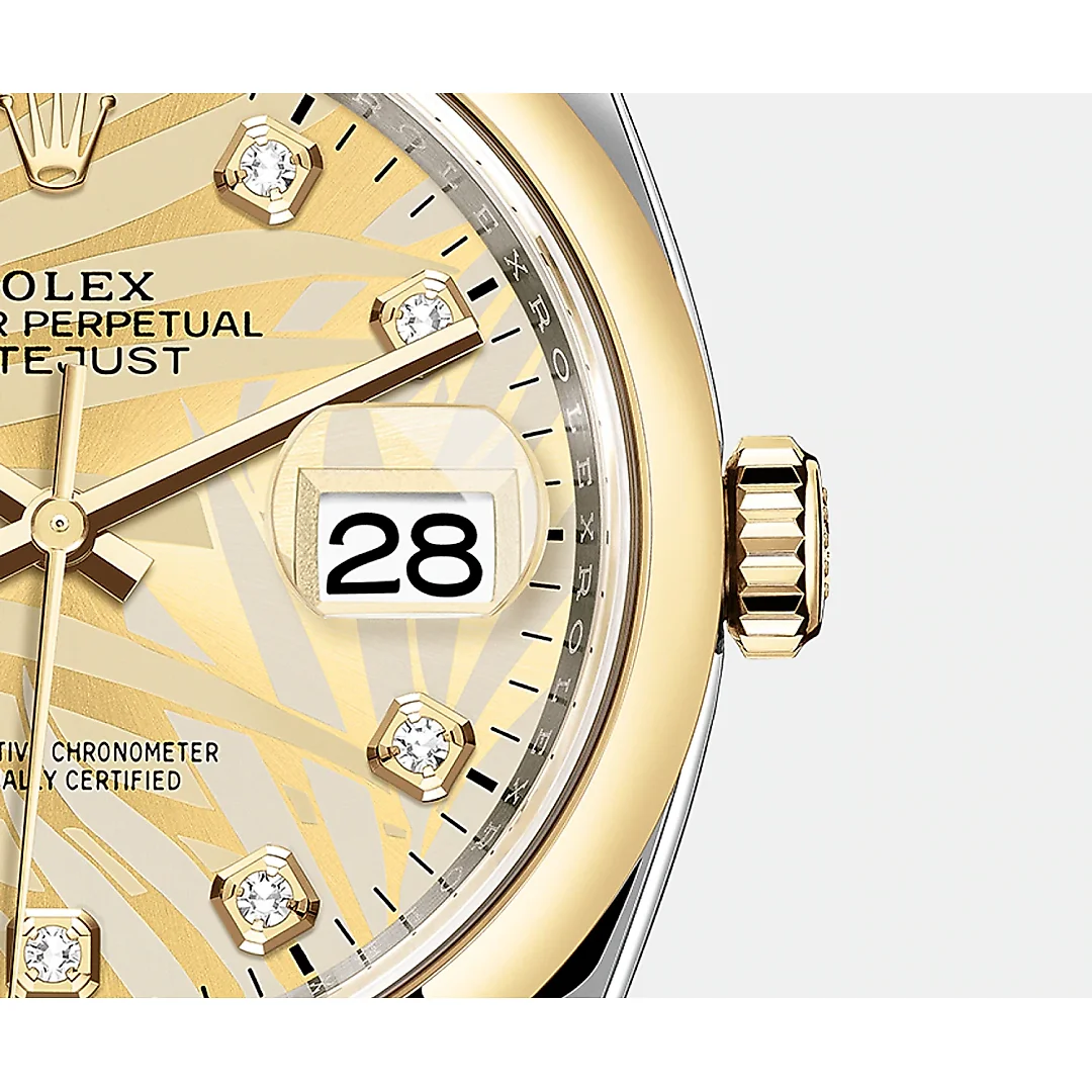 Rolex Datejust 36mm, Oystersteel and 18k Yellow Gold, Ref# 126203-0043