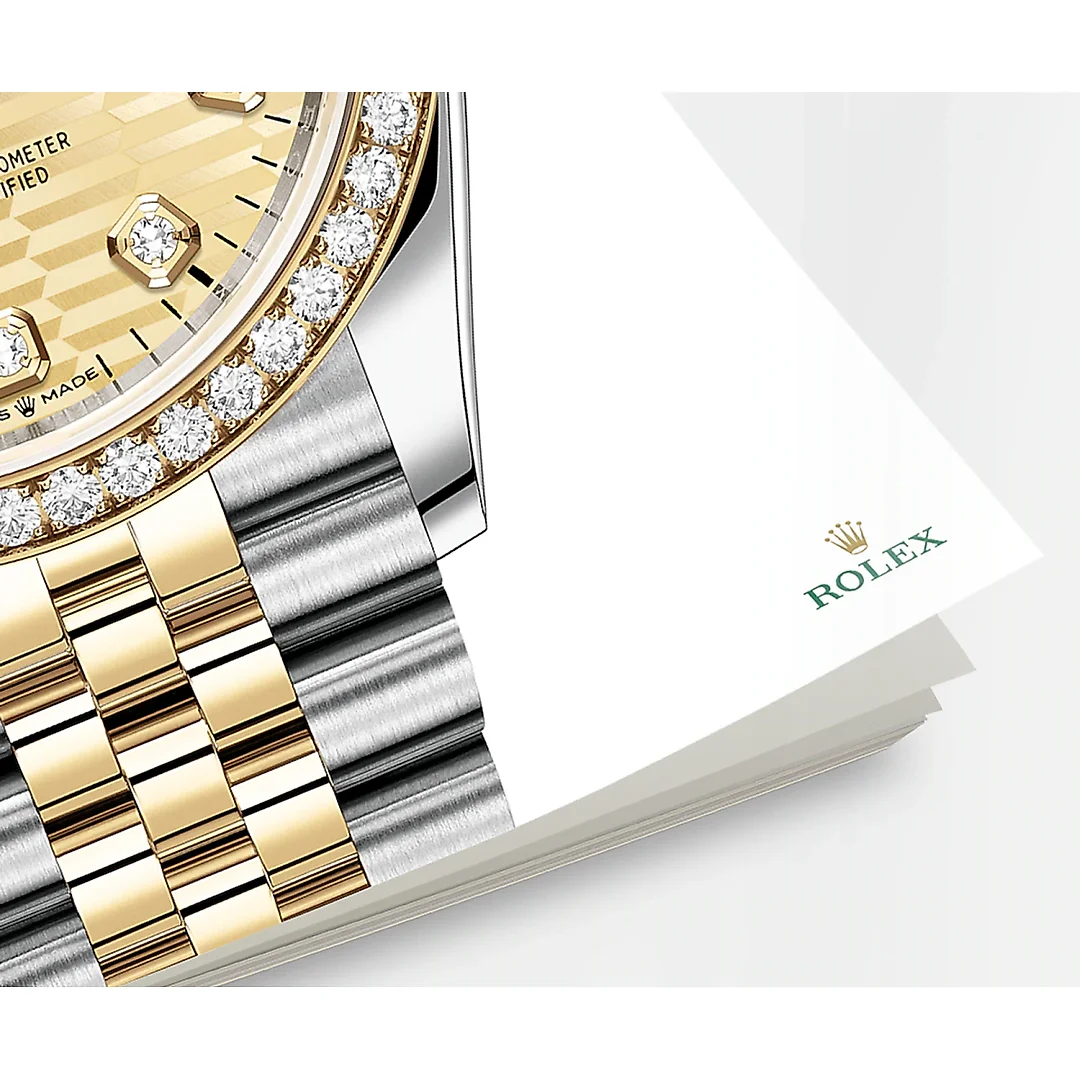 Rolex Datejust 36mm, Oystersteel and 18k Yellow Gold, Ref# 126283rbr-0031