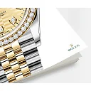 Rolex Datejust 36mm, Oystersteel and 18k Yellow Gold, Ref# 126283rbr-0031