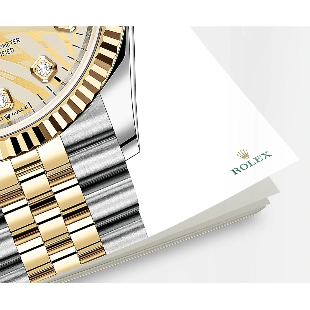 Rolex Datejust 36mm, Oystersteel and 18k Yellow Gold, Ref# 126233-0043