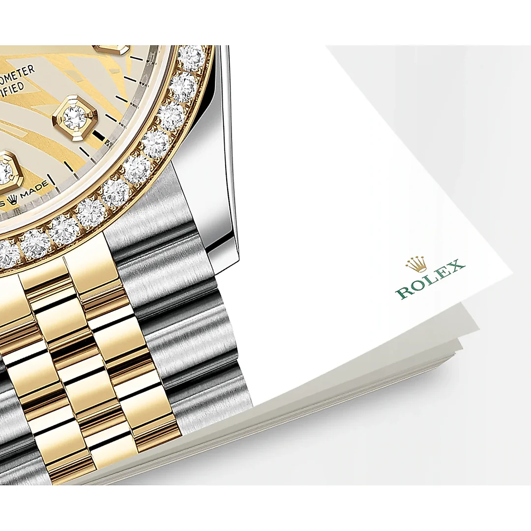 Rolex Datejust 36mm, Oystersteel and 18k Yellow Gold, Ref# 126283rbr-0029