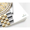 Rolex Datejust 36mm, Oystersteel and 18k Yellow Gold, Ref# 126283rbr-0029