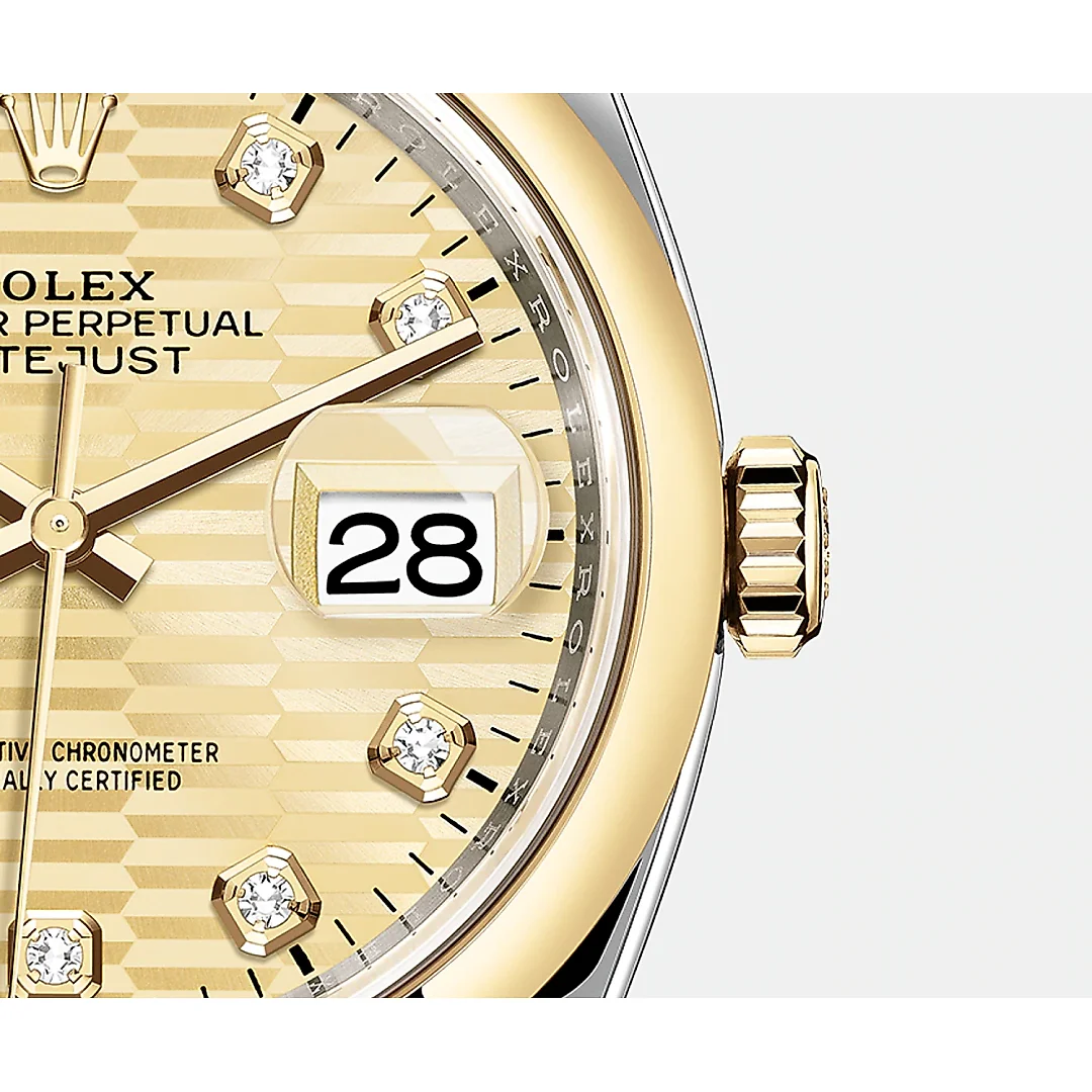 Rolex Datejust 36mm, Oystersteel and 18k Yellow Gold, Ref# 126203-0045