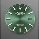 Rolex Datejust 41 Green Dial Oystersteel and White Gold Men’s Watch 126334