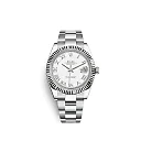 Rolex Datejust 41 Oystersteel and white gold Ref# 126334-0023