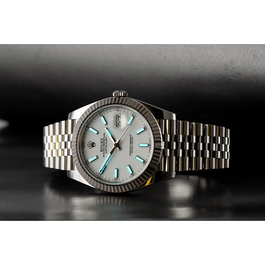 Rolex Datejust 41 White Dial Gold & Steel Men’s Watch M126334-0009