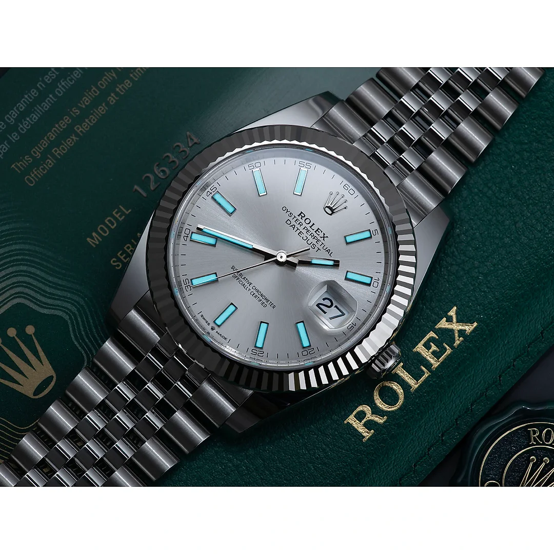 Rolex Datejust 41 White Dial Gold & Steel Men’s Watch M126334-0009