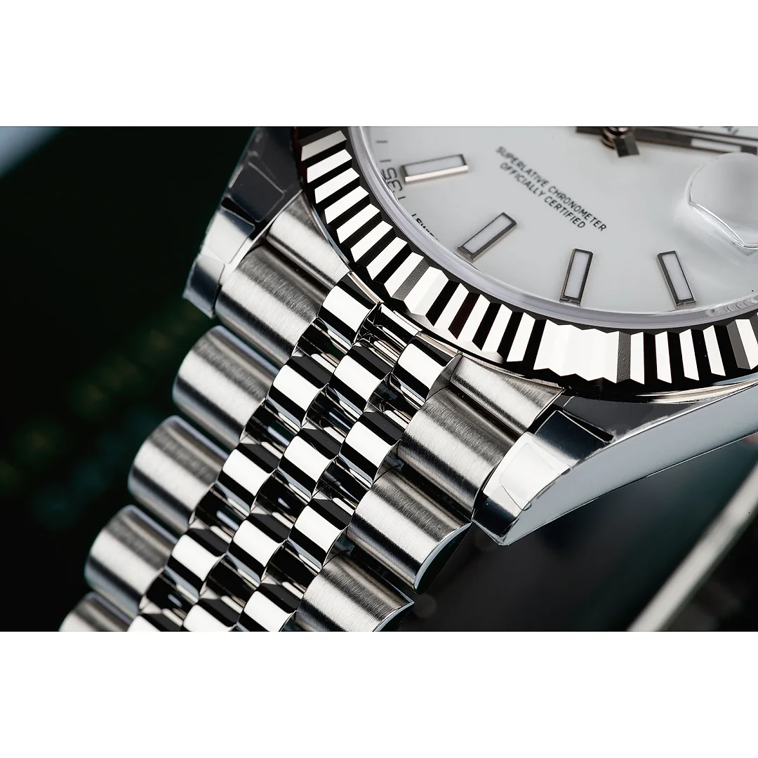 Rolex Datejust 41 White Dial Gold & Steel Men’s Watch M126334-0009