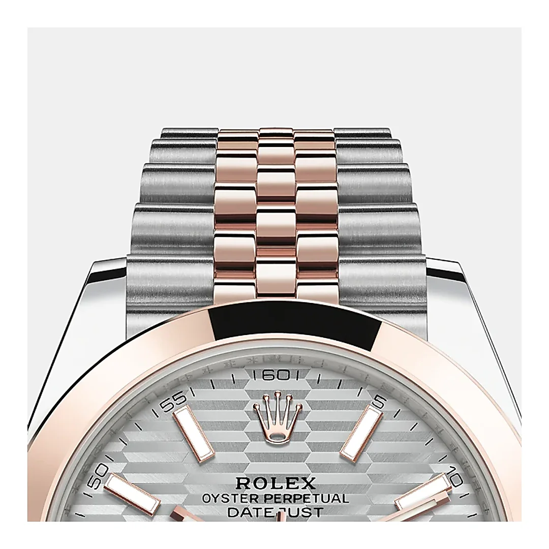 Rolex Datejust 41mm, Oystersteel and 18k Everose Gold, Ref# 126301-0018