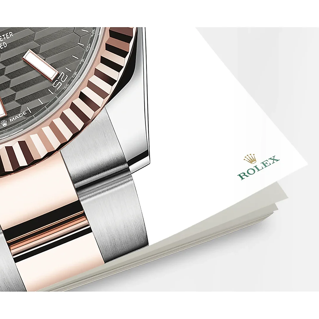 Rolex Datejust 41mm, Oystersteel and 18k Everose Gold, Ref# 126331-0019