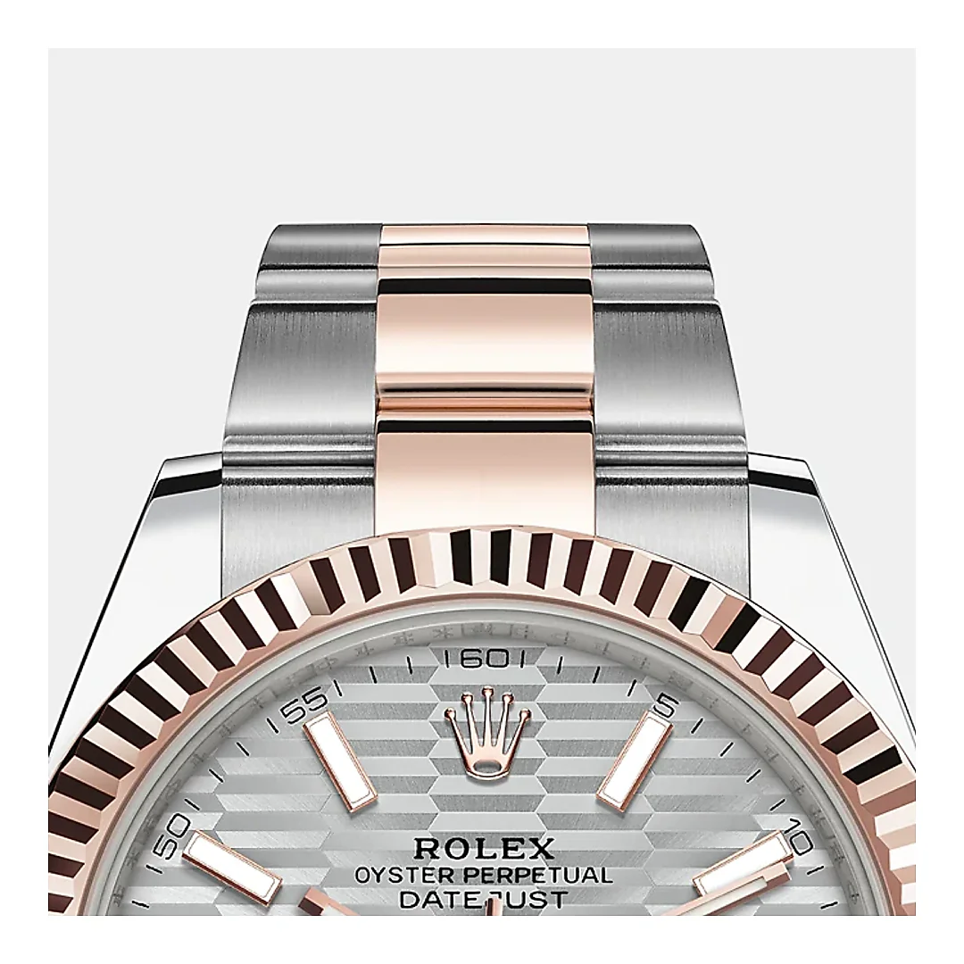 Rolex Datejust 41mm, Oystersteel and 18k Everose Gold, Ref# 126331-0017