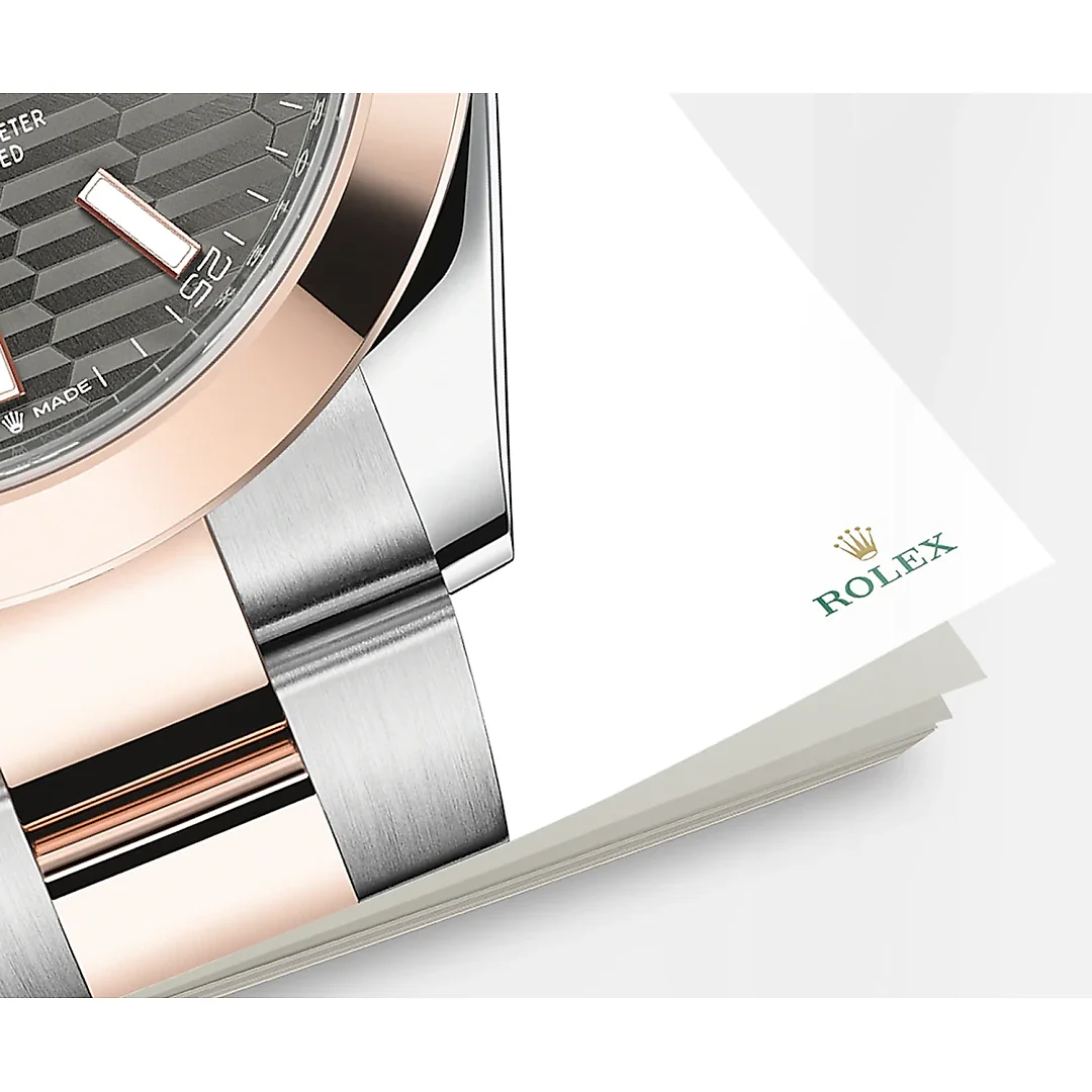 Rolex Datejust 41mm, Oystersteel and 18k Everose Gold, Ref# 126301-0019