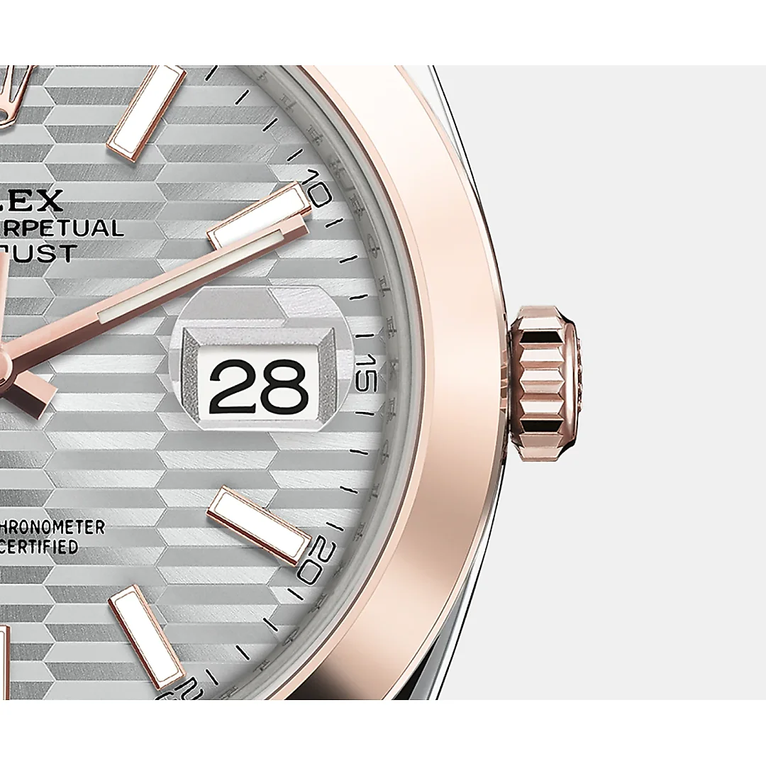 Rolex Datejust 41mm, Oystersteel and 18k Everose Gold, Ref# 126301-0018