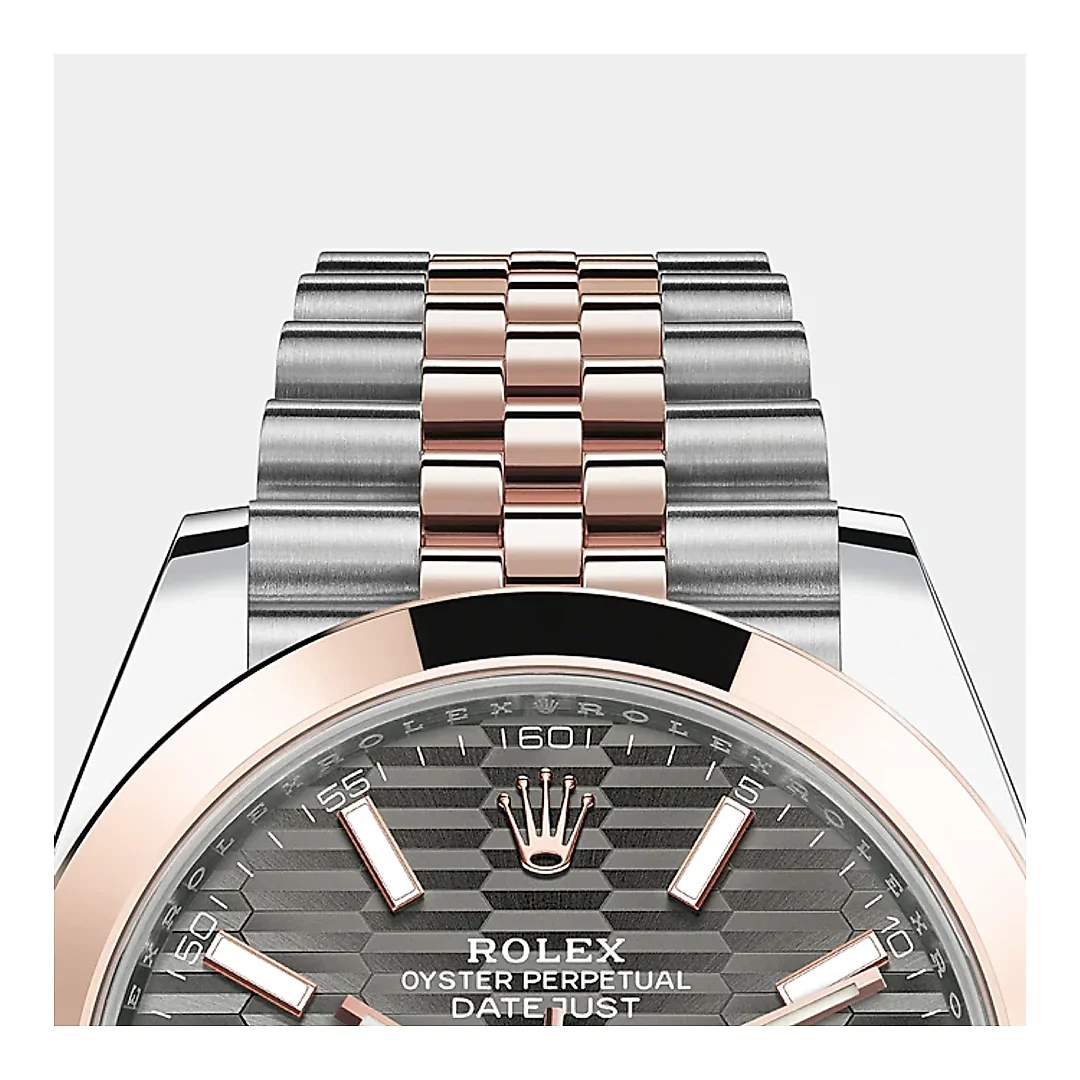 Rolex Datejust 41mm, Oystersteel and 18k Everose Gold, Ref# 126301-0020