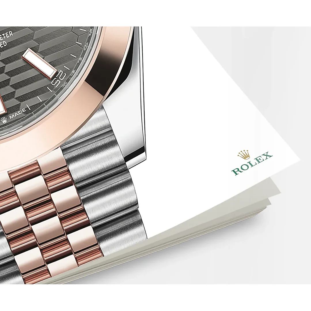 Rolex Datejust 41mm, Oystersteel and 18k Everose Gold, Ref# 126301-0020