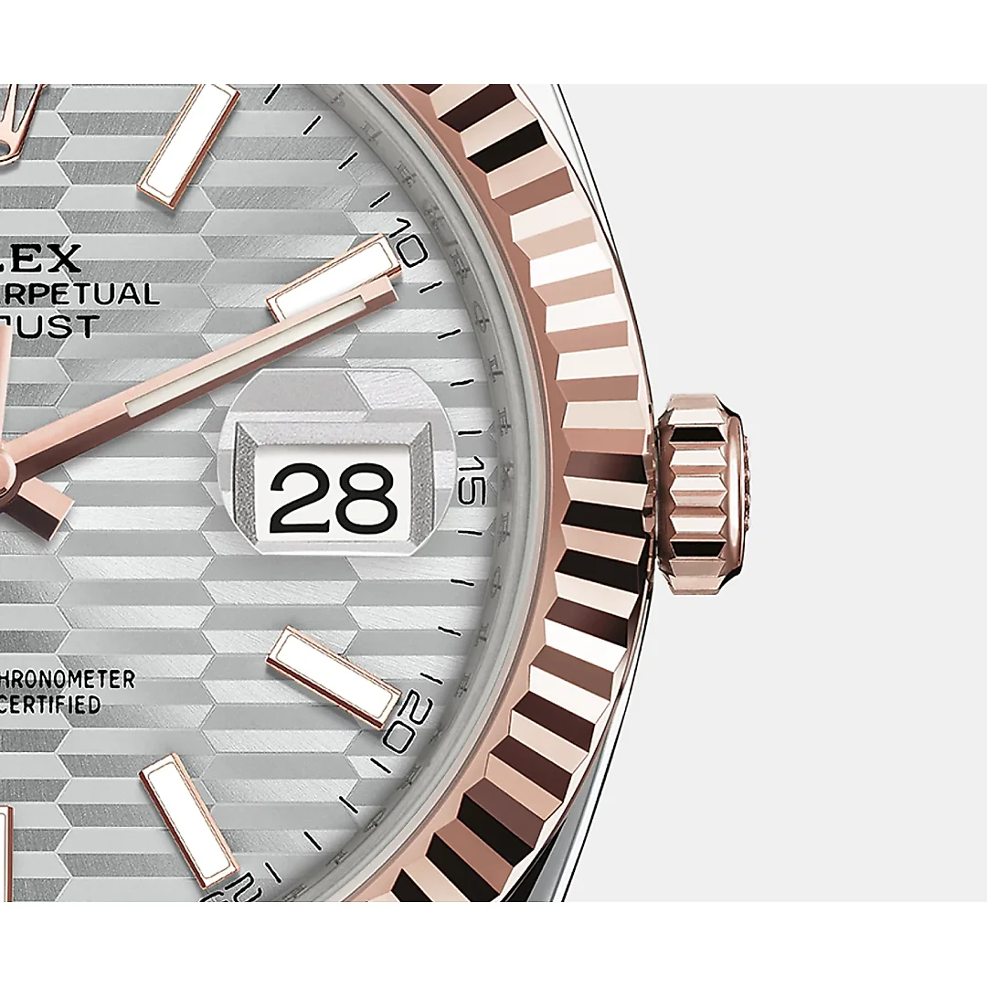 Rolex Datejust 41mm, Oystersteel and 18k Everose Gold, Ref# 126331-0017