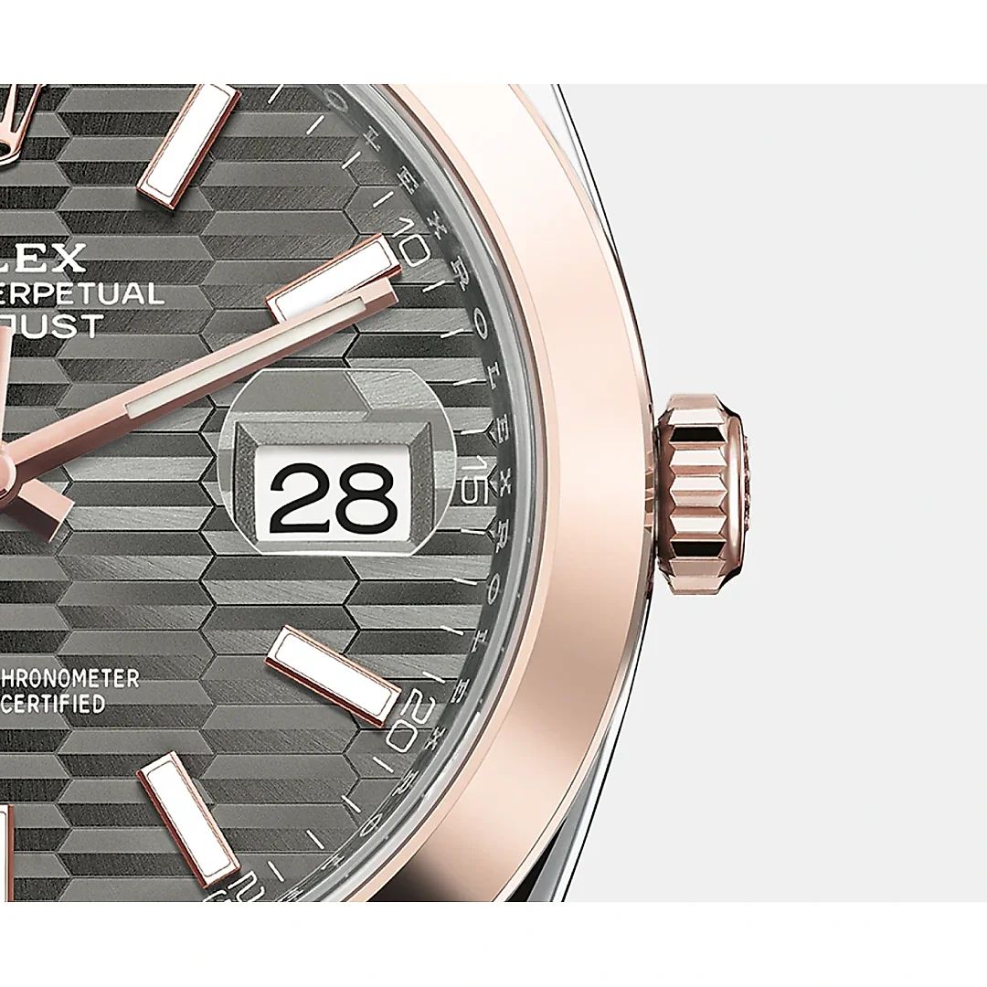 Rolex Datejust 41mm, Oystersteel and 18k Everose Gold, Ref# 126301-0020