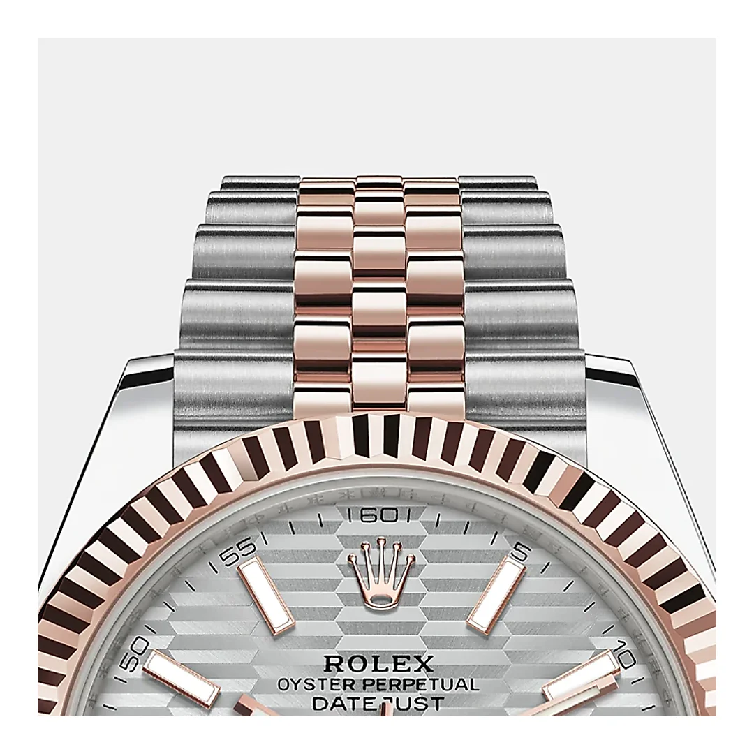 Rolex Datejust 41mm, Oystersteel and 18k Everose Gold, Ref# 126331-0018
