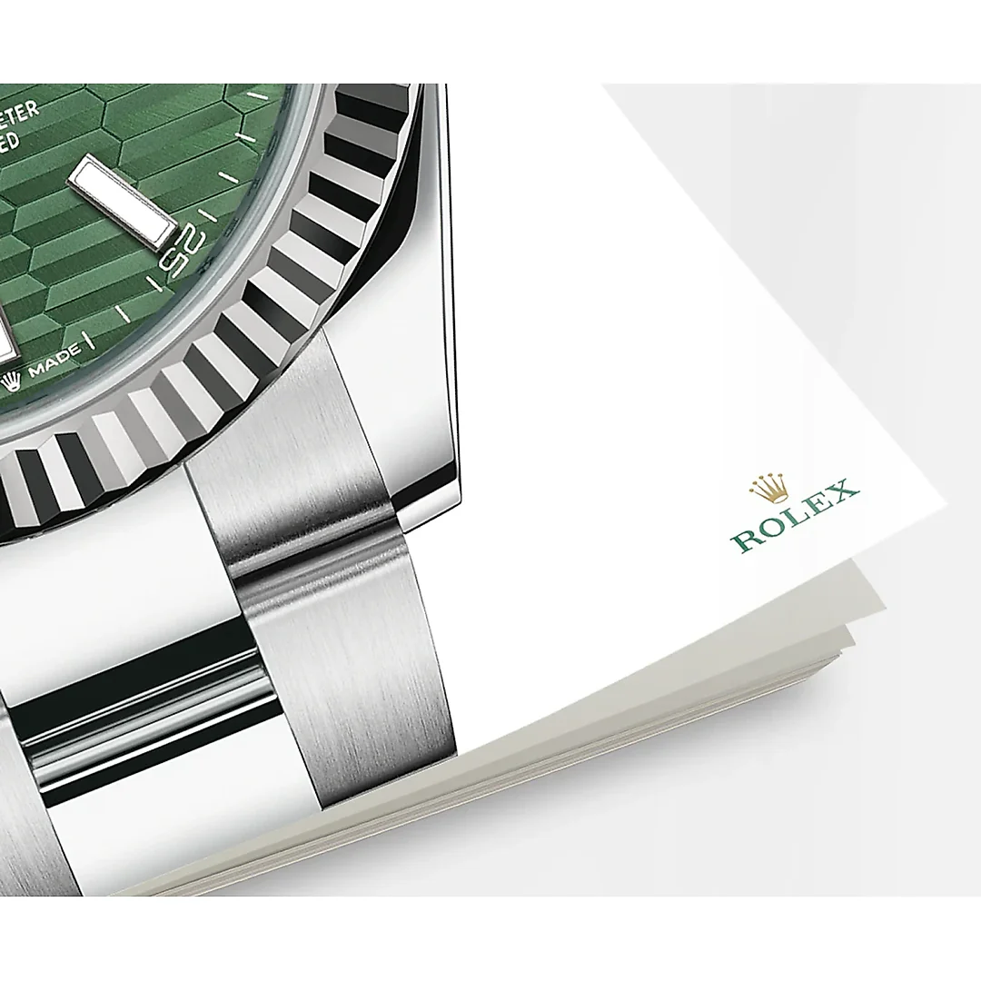 Rolex Datejust 41mm, Oystersteel and 18k White Gold, Ref# 126334-0029