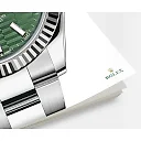 Rolex Datejust 41mm, Oystersteel and 18k White Gold, Ref# 126334-0029