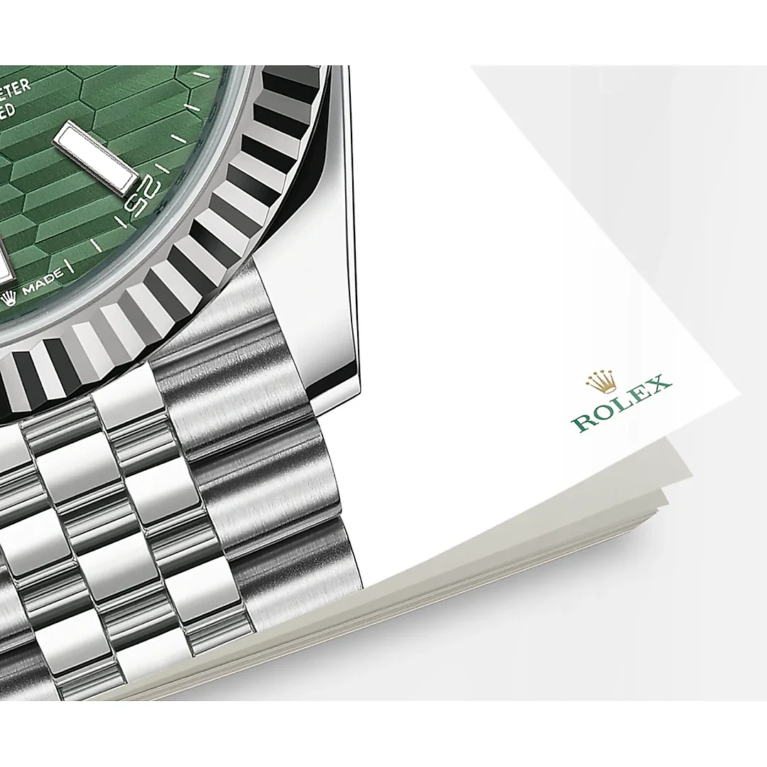 Rolex Datejust 41mm, Oystersteel and 18k White Gold, Ref# 126334-0030