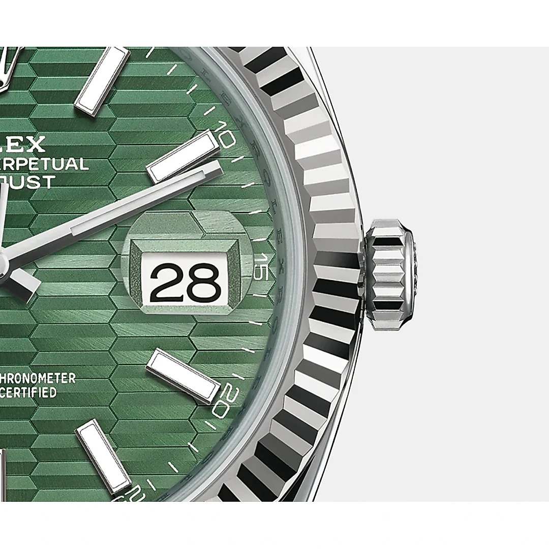 Rolex Datejust 41mm, Oystersteel and 18k White Gold, Ref# 126334-0029