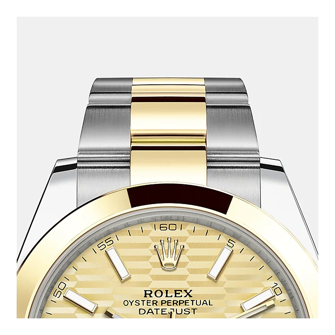 Rolex Datejust 41mm, Oystersteel and 18k Yellow Gold, Ref# 126303-0021
