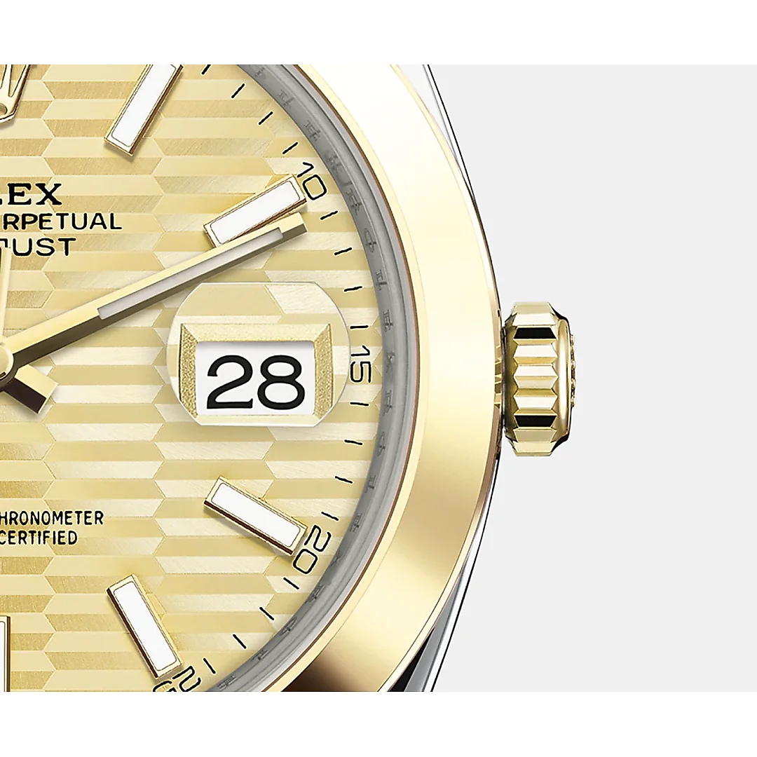Rolex Datejust 41mm, Oystersteel and 18k Yellow Gold, Ref# 126303-0022