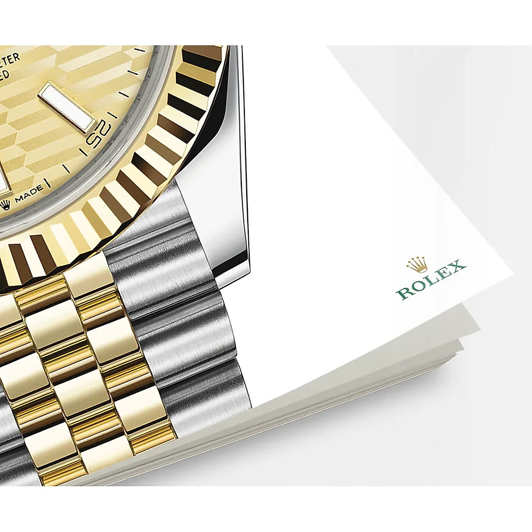 Rolex Datejust 41mm, Oystersteel and 18k Yellow Gold, Ref# 126333-0022