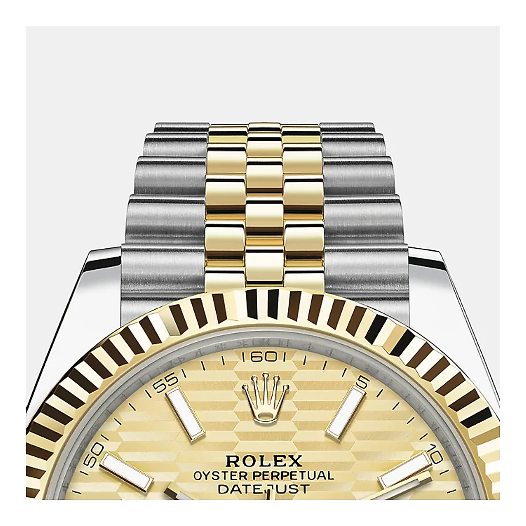Rolex Datejust 41mm, Oystersteel and 18k Yellow Gold, Ref# 126333-0022