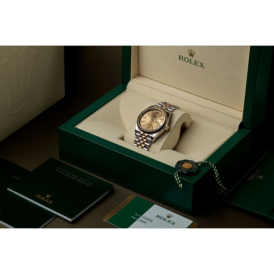 ROLEX Datejust M126333-0010 Oyster, 41 mm, Oystersteel and yellow gold