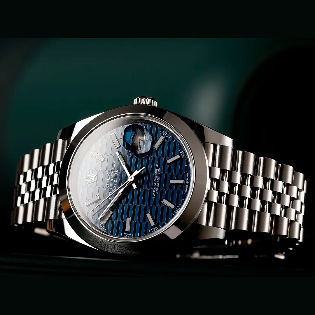Rolex Datejust M126334-0002 Oyster, 41 mm, Oystersteel and White Gold