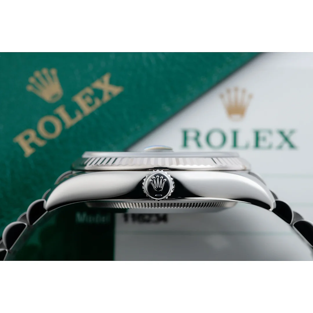 ROLEX Datejust M126334-0006 Oyster, 41 mm, Oystersteel and white gold