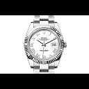 Rolex Datejust M126334-0023 Oyster, 41 mm, Oystersteel and white gold