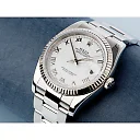 Rolex Datejust M126334-0023 Oyster, 41 mm, Oystersteel and white gold